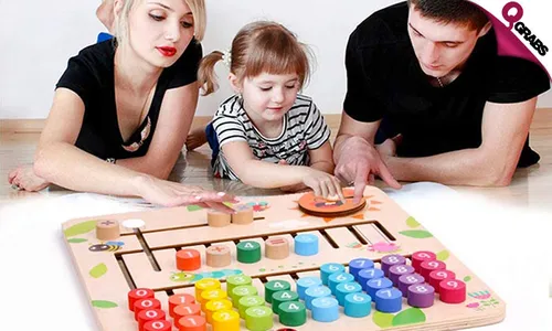Kids Wooden Counting Frame!